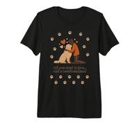 Todo lo Que Necesitas es Amor y Terranova - Hombre & Abrazo de Newfie Camiseta Premium