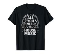 Todo lo que necesitas es música house | Vintage House Music Camiseta