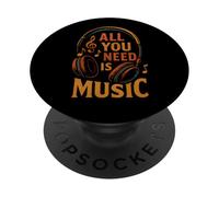 Todo lo que necesitas es música PopSockets PopGrip Adhesivo