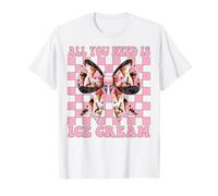 Todo lo Que Necesitas es un Lazo de Coqueta Rosa para niña y mamá Camiseta