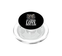 Todo lo Que Necesito es Amor de mi Gato Persa PopSockets PopGrip para MagSafe
