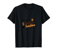 Todo lo Que Necesito es café & Amante de la mañana del Sol Camiseta, Hombre, Negro, L