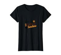 Todo lo Que Necesito es café & Amante de la mañana del Sol Camiseta, Mujer, Negro, XS