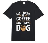 Todo lo Que Necesito es café y mi Perro Comfort Colors Adult Heavyweight T-Shirt