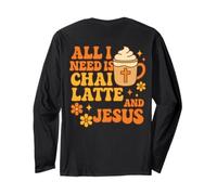 Todo lo Que Necesito es Chai Latte y Jesús - Funny Christian Manga Larga