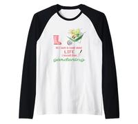 Todo lo Que Necesito Saber sobre la jardinería de la Vida para jardineros Camiseta Manga Raglan