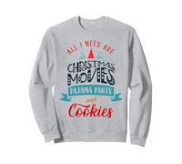 Todo lo que necesito son películas navideñas pantalones de Sudadera