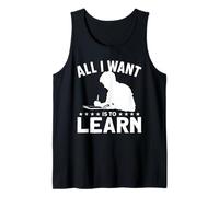Todo lo Que Quiero es Aprender Camiseta sin Mangas