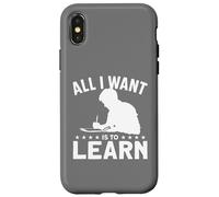 Todo lo Que Quiero es Aprender Carcasa para iPhone X/XS