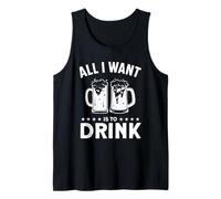 Todo lo Que Quiero es Beber Camiseta sin Mangas