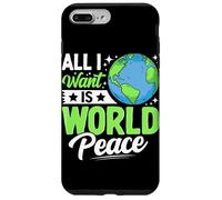 Todo lo Que Quiero es Paz Mundial Carcasa para iPhone 7 Plus/8 Plus