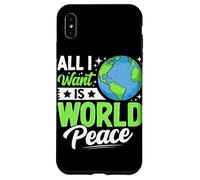 Todo lo Que Quiero es Paz Mundial Carcasa para iPhone XS MAX
