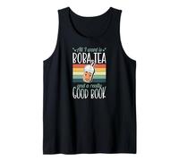 Todo lo Que Quiero es té Boba y un Libro literario Realmente Bueno Camiseta sin Mangas