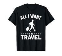 Todo lo Que Quiero es Viajar Camiseta