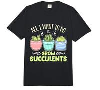 Todo lo Que Quiero Hacer es Cultivar suculentas Amantes de los Cactus suculentas Comfort Colors Adult Heavyweight T-Shirt