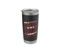 Todo lo que quiero hacer es hablar de comida italiana Vaso térmico de acero inoxidable de doble pared