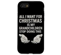 Todo Lo Que Quiero para Navidad Es La Navidad De Mis Nietos Carcasa para iPhone SE (2020) / 7/8