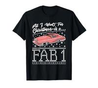 Todo lo Que Quiero para Navidad es un Coche de Lady Penelope de Fab 1 Camiseta