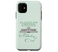 Todo lo Que Quiero para Navidad es Vivir en PEMBERLEY Austen Meme Carcasa para iPhone 11
