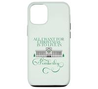 Todo lo Que Quiero para Navidad es Vivir en PEMBERLEY Austen Meme Carcasa para iPhone 12/12 Pro