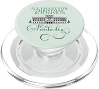 Todo lo Que Quiero para Navidad es Vivir en PEMBERLEY Austen Meme PopSockets PopGrip para MagSafe