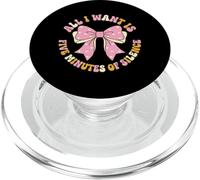 Todo lo Que Quiero Son Cinco Minutos de Silencio mamá abrumada PopSockets PopGrip para MagSafe