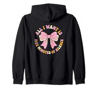 Todo lo Que Quiero Son Cinco Minutos de Silencio mamá abrumada Sudadera con Capucha