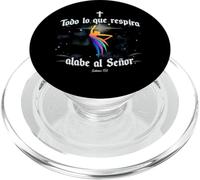 Todo lo Que Respira alabe al Señor Cristiana Salmos 150 PopSockets PopGrip para MagSafe
