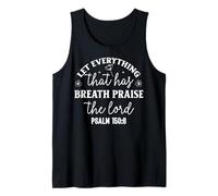 Todo lo Que Respira alabe al Señor Salmo 150 Camiseta sin Mangas