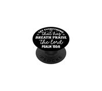 Todo lo Que Respira alabe al Señor Salmo 150 PopSockets PopGrip Adhesivo