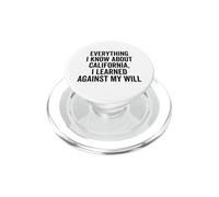 Todo lo Que sé sobre el Humor Divertido de California PopSockets PopGrip para MagSafe