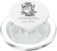 Todo lo Que vemos o parecemos no es más Que un sueño Dentro de un sueño. Cita PopSockets PopGrip para MagSafe