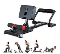 TODO Maquina Sissy Squat Multifunción, 3 in 1 máquina de Sentadillas, de Abdominales, de Ejercicio de piernas, Gimnasio en casa Carga máxima 120 kg