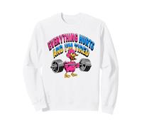 Todo me Duele, Estoy Cansado, Divertido Pato de Gimnasio Sudadera