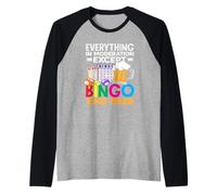 Todo Moderación Excepto Bingo Beer Bingo Player Camiseta Manga Raglan