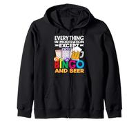Todo Moderación Excepto Bingo Beer Bingo Player Sudadera con Capucha