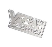 Todo Para Cumpleaños Corte Estampado Scrapbooking Plantillas de Corte Acero al Carbono Muere Para Scrapbooking Tarjetas Álbum Papel