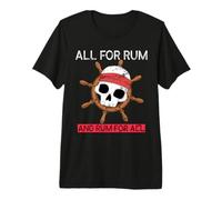 Todo para Ron Y Ron para Todo Divertido Pirata Gasparilla Camiseta Premium