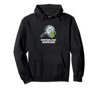Todo Parece sospechoso Humor Contable Sudadera con Capucha