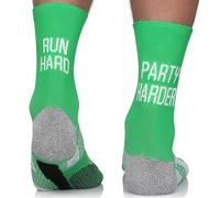 TODO RUNNING RAID - Calcetines técnicos anti-ampollas para mujer y hombre, Calcetines de correr coloridos divertidos de cuarto y tripulación, Calcetines para correr, maratón, senderismo, jogging