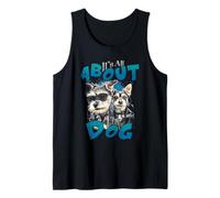 Todo se Trata del Perro Genial Amante de Las Mascotas canino Camiseta sin Mangas
