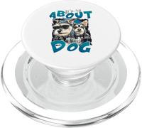 Todo se Trata del Perro Genial Amante de Las Mascotas canino PopSockets PopGrip para MagSafe