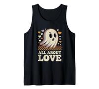 Todo sobre el Amor: simpático Fantasma con corazón Pastel, a Camiseta sin Mangas
