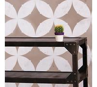 TODO STENCIL Home Decor Geométrico 017 Círculos, Medidas: Stencil 50 x 70 cm - Diseño 48 x 64 cm