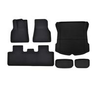 Todo Tipo Clima Antideslizante Alfombrillas De Coche Completas Para Tesla Para Model 3 2021-2023.10 Suelo Alfombrilla Protectora Para Maletero Revestimiento De Suelo Automóvil Alfombrillas(Negro A,Izq