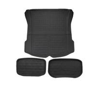 Todo Tipo Clima Antideslizante Alfombrillas Para El Suelo Del Coche Completas Para Tesla Para Modelo 3 2021-2023 Alfombrilla Protectora Todo Tipo Climas Izquierda Derecha Automóvil Alfombrillas(Negro,