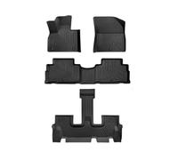 Todo Tipo Clima Antideslizante Alfombrillas Para El Suelo Del Coche Para Hyundai Para Palisade 2020-2024 Alfombrillas Alfombra Revestimiento Carga Almohadillas De Respaldo Automóvil Alfombrillas(Negro
