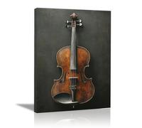 TODOAA Blanco Y Negro Abstracto Cuadros Mural de guitarra de música retro Baño imágenes estéticas,decoración de pared bohemia para salón o dormitorio（negro-60x90cm Enmarcado