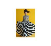 TODOAA Moderna Blanco Y Negrocuadros Abstractos Pintura de una chica hermosa Salon PóSter De Lienzo ImpresióN DecoracióN NóRdica Arte De Pared Pintura（Amarillo-30x40cm Sin marco