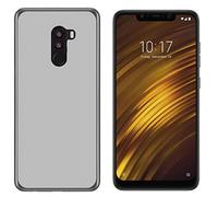 Todobarato24h Funda Blanca Compatible con Xiaomi Pocophone F1 (6.18) TPU Lisa Silicona Gel